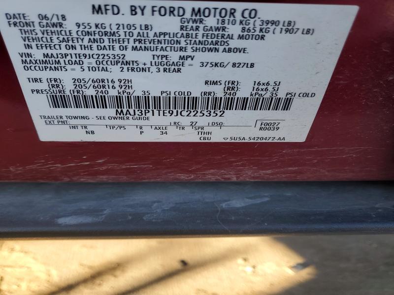 2018 Ford Ecosport se