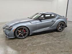 Salvage cars for sale from Copart Wilmer, TX: 2021 Toyota Supra Base