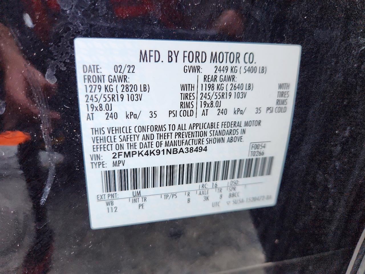 2022 Ford Edge Titanium