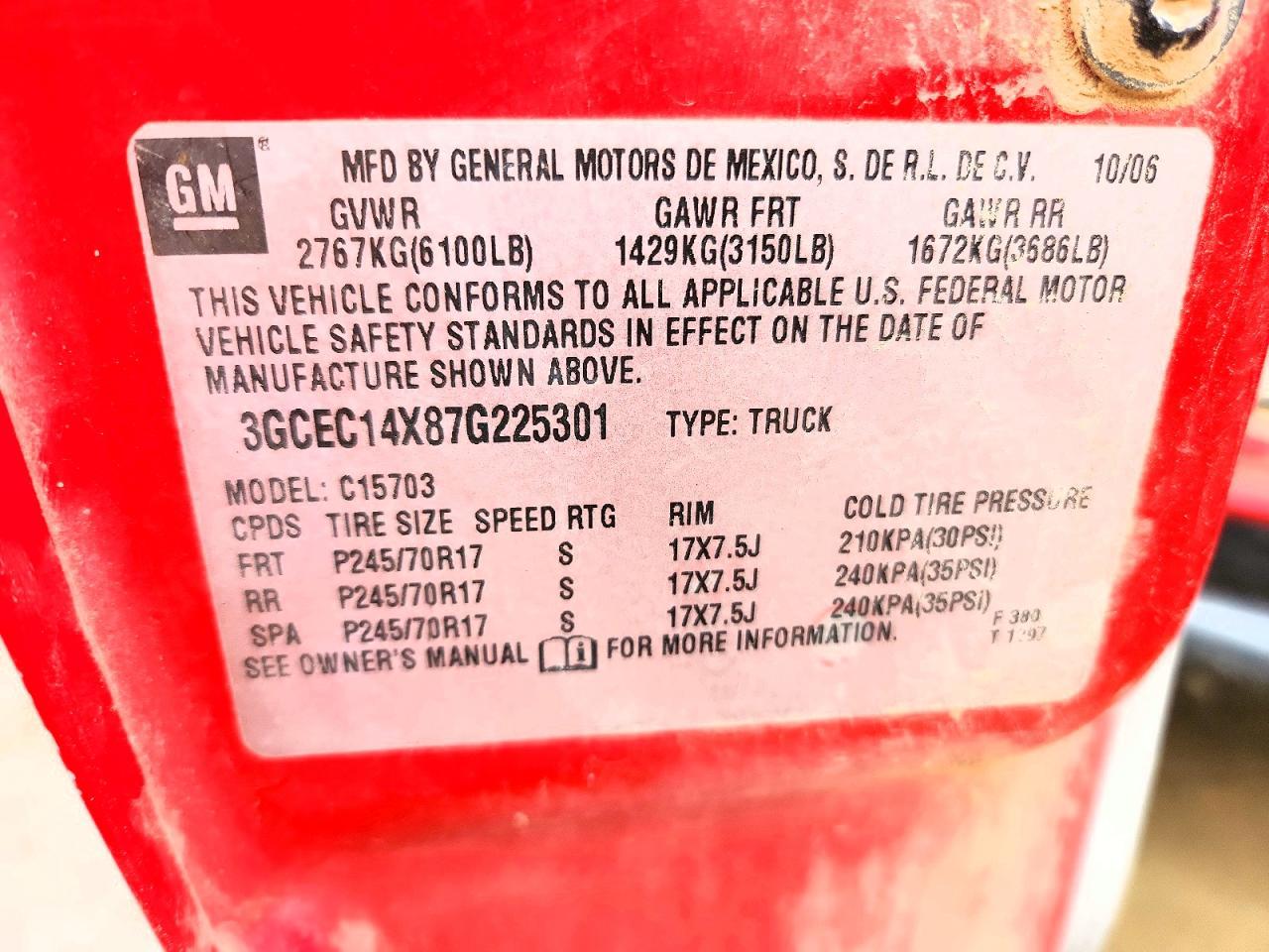 2007 Chevrolet Silverado C1500 Classic