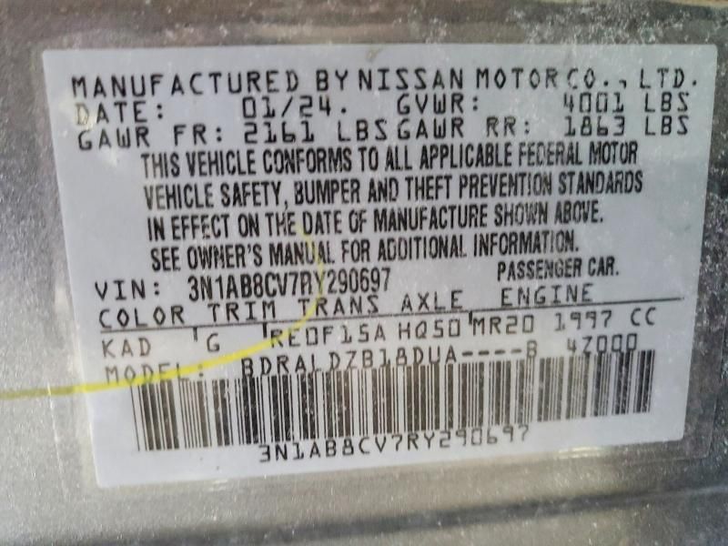 2024 Nissan Sentra sv