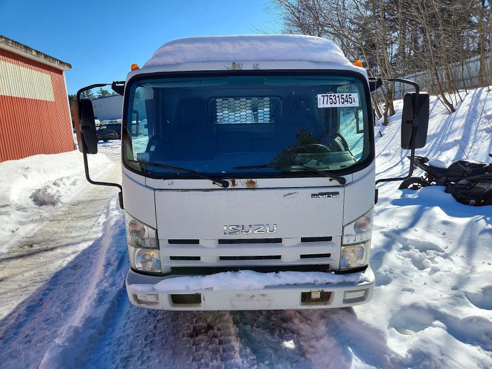 2012 ISU Zu npr Flatbed Dump Truck