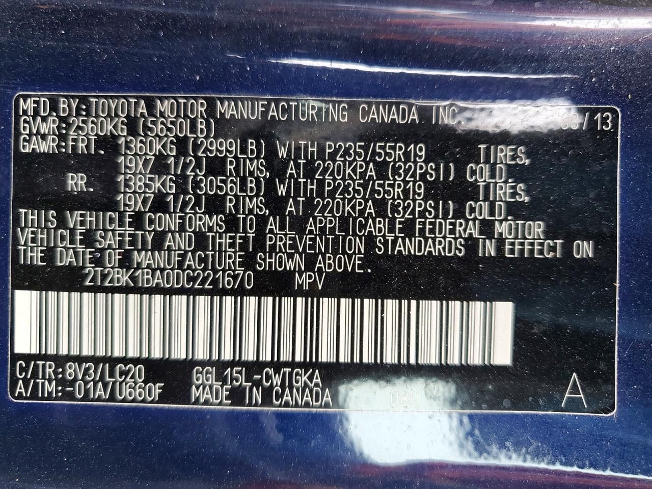 2013 Lexus Rx 350 Base