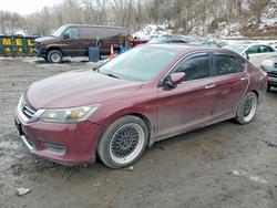 Salvage cars for sale from Copart Marlboro, NY: 2014 Honda Accord lx