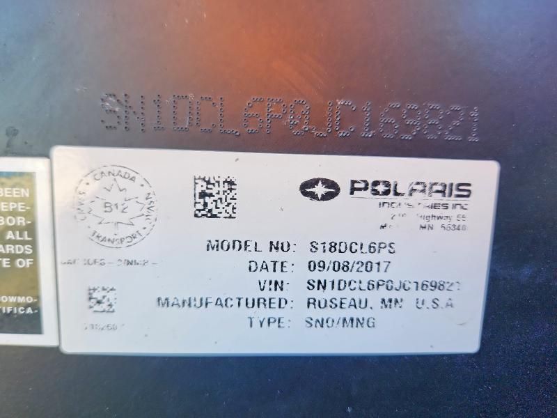 2018 POL Aris 600 Rush xcr