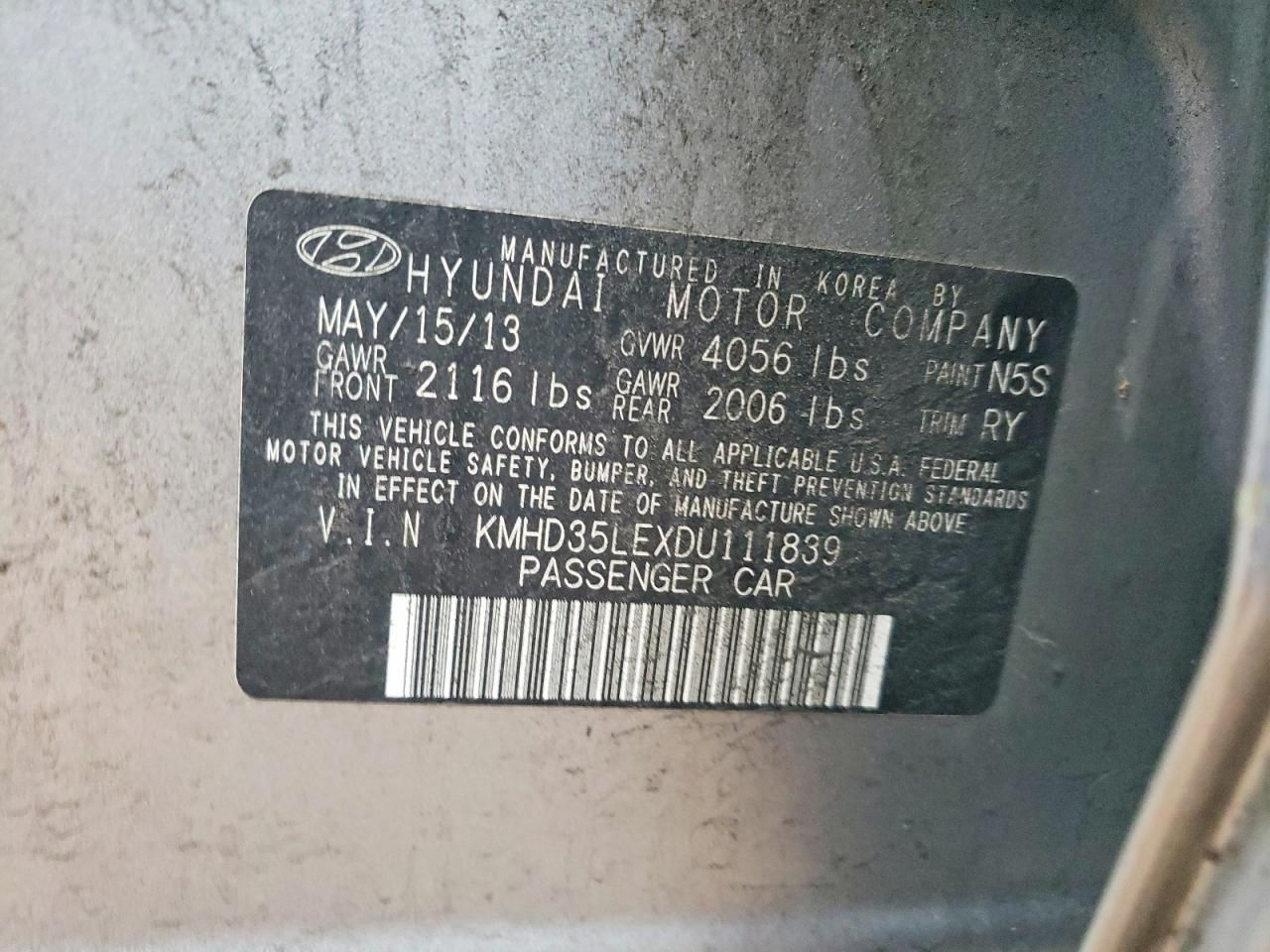 2013 Hyundai Elantra gt