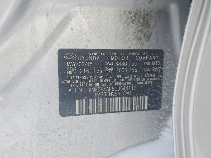 2016 Hyundai Elantra se