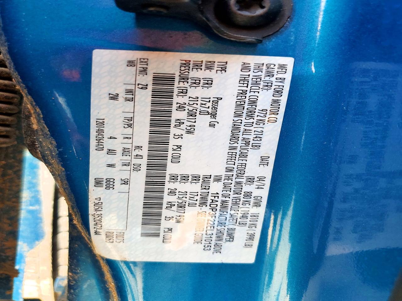 2014 Ford Focus se