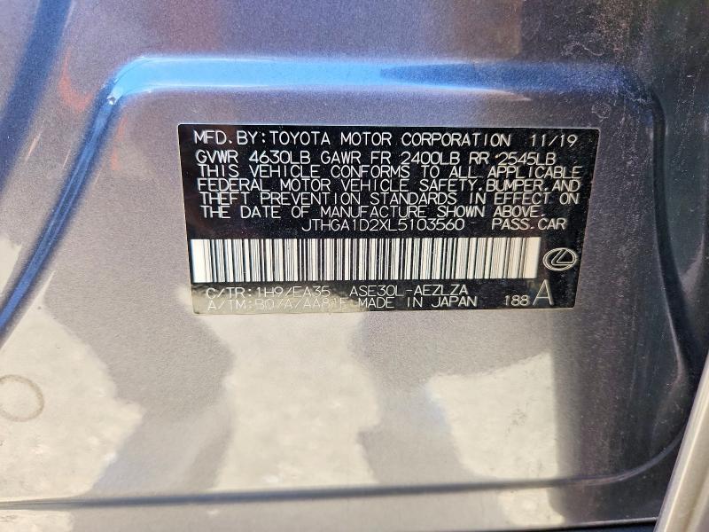 2020 Lexus Is 300 Base