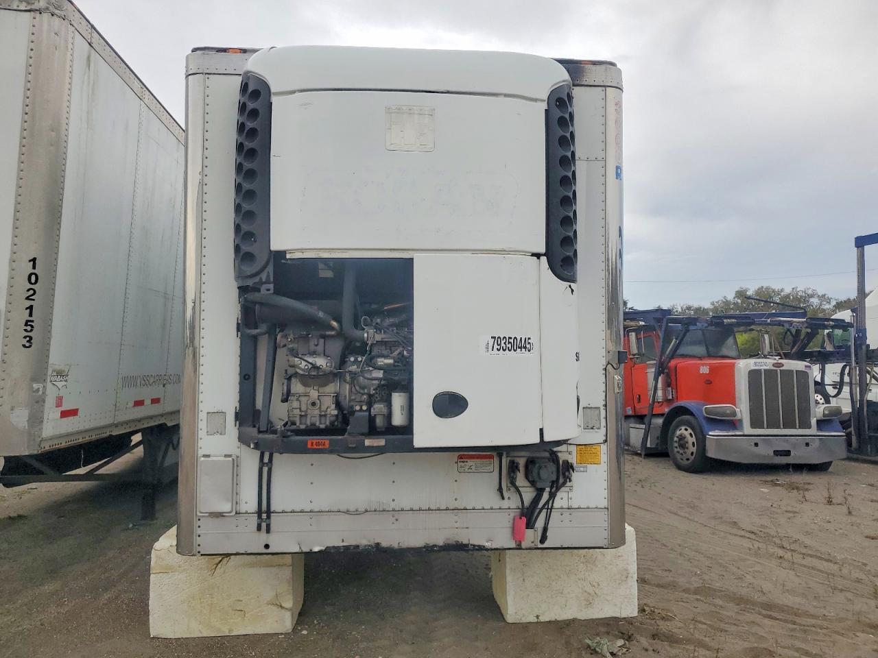 2015 Utility VS2RA Refrigerated Van Trailer