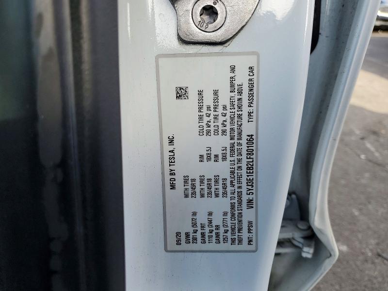 2020 Tesla Model 3