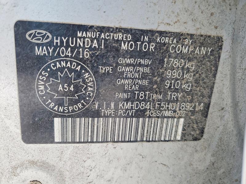 2017 Hyundai Elantra se