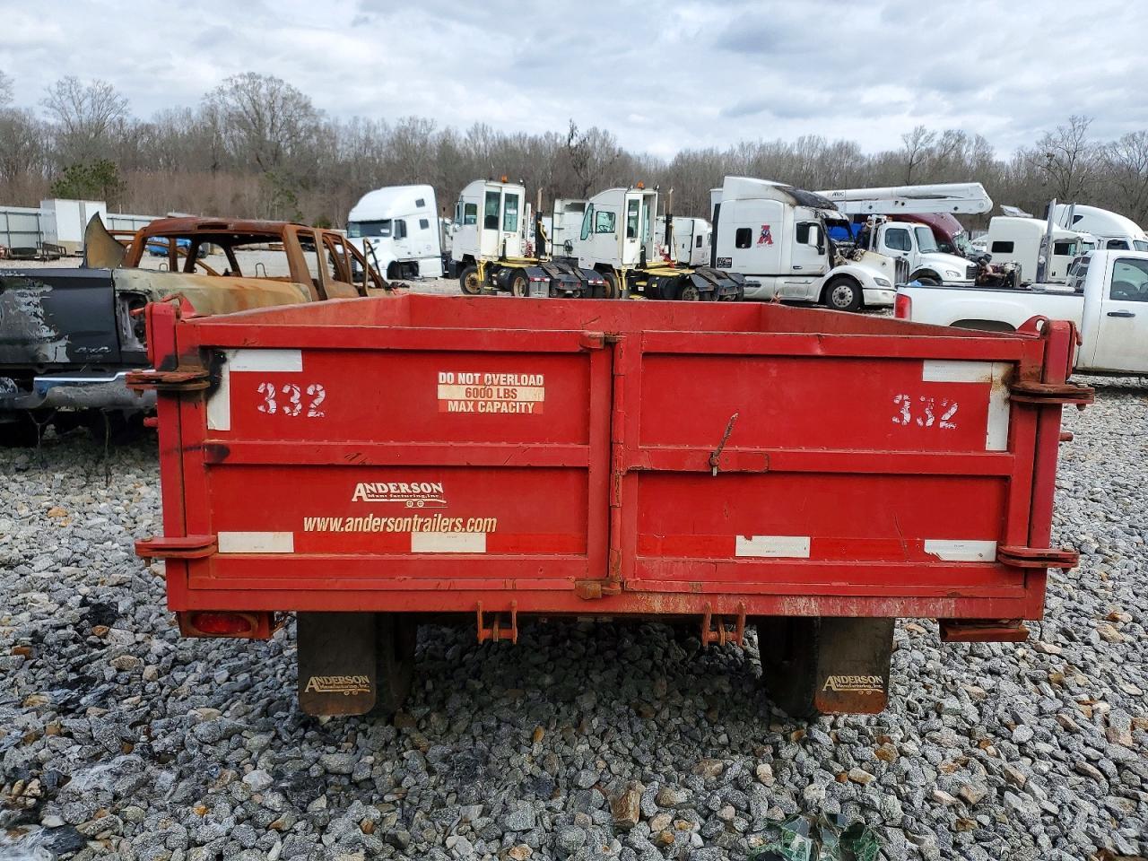 2020 Anderson Mfg 2020 Anderson Manufacturing Dump Trailer