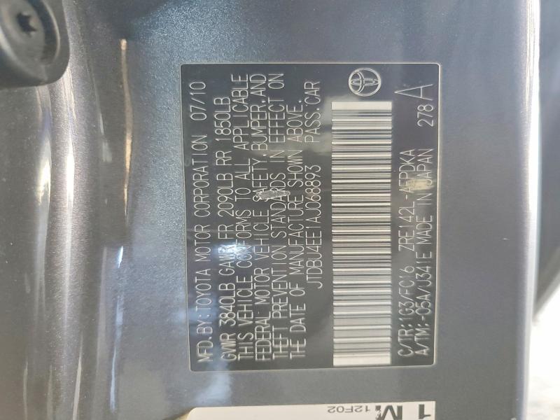 2010 Toyota Corolla Base