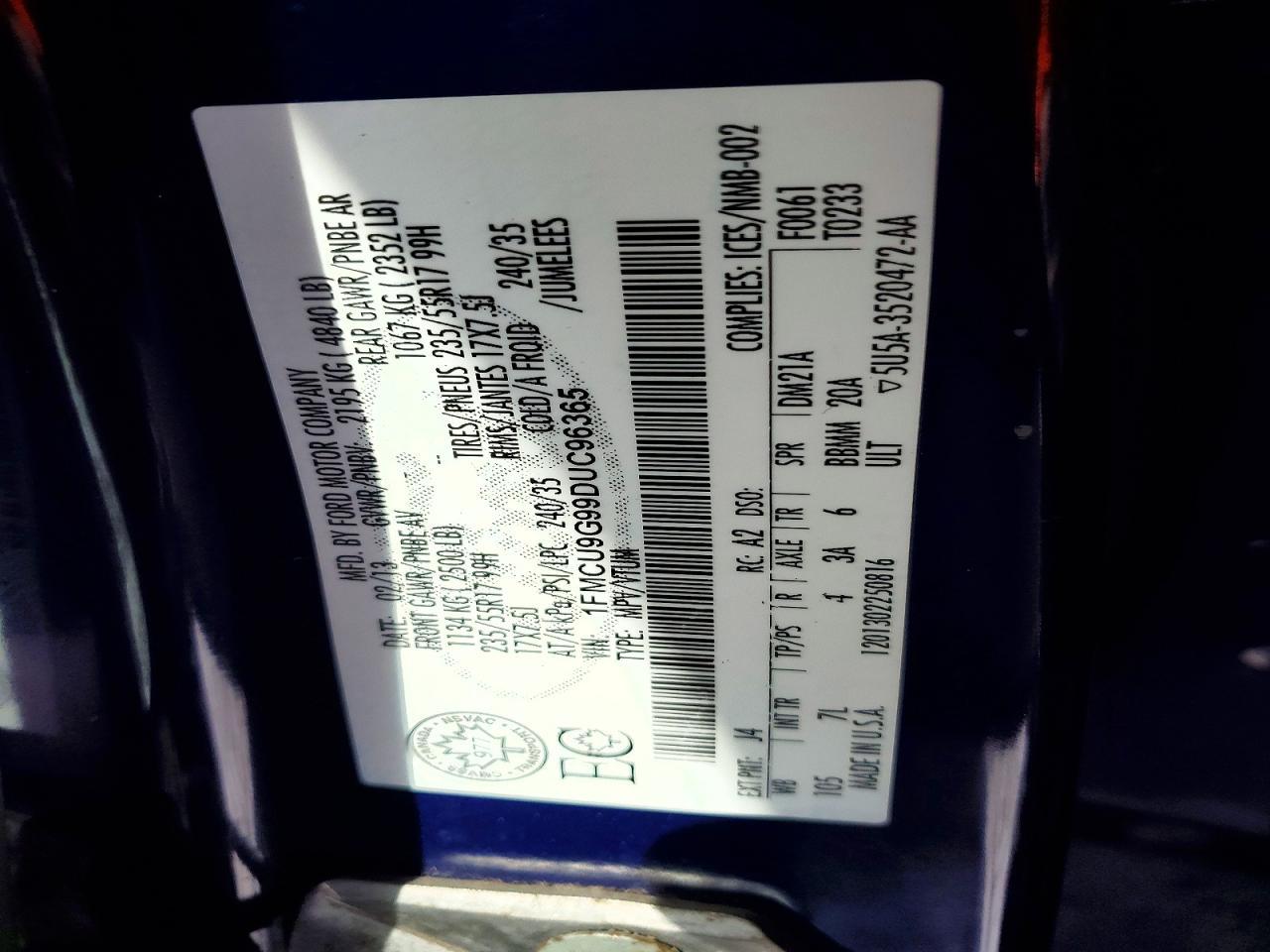 2013 Ford Escape se