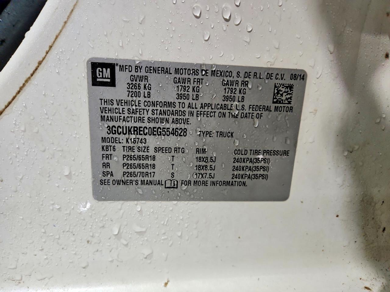2014 Chevrolet Silverado K1500 LT