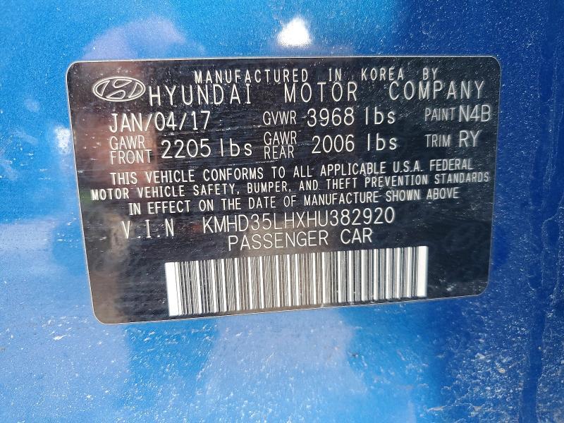 2017 Hyundai Elantra gt