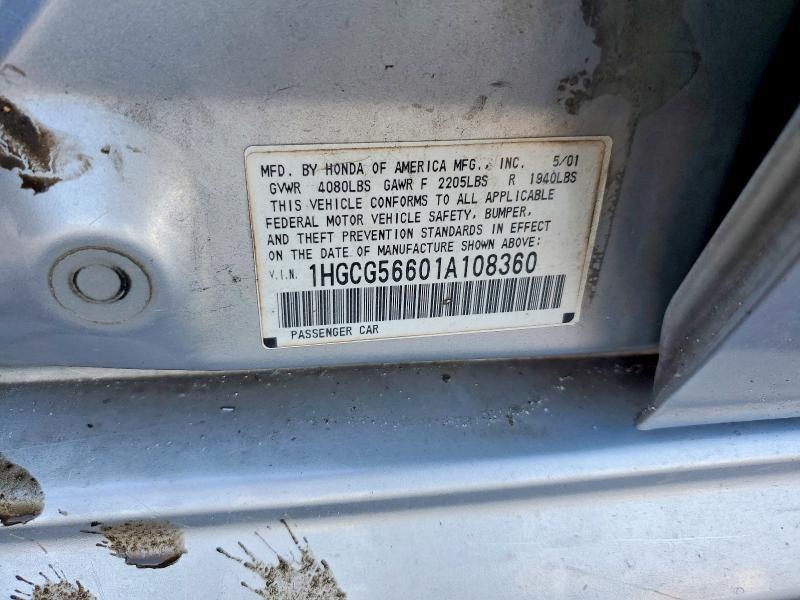 2001 Honda Accord ex