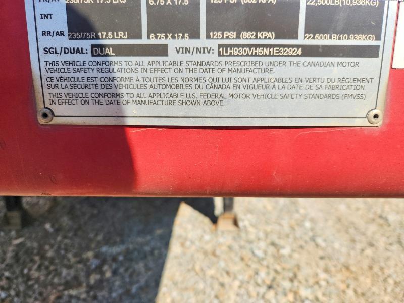 2022 Landoll 930E Lowboy Equipment Trailer