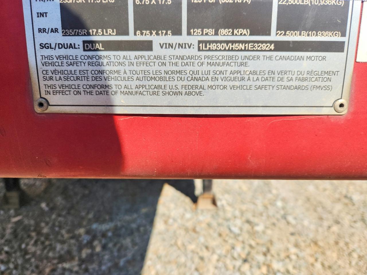 2022 Landoll 930E Lowboy Equipment Trailer