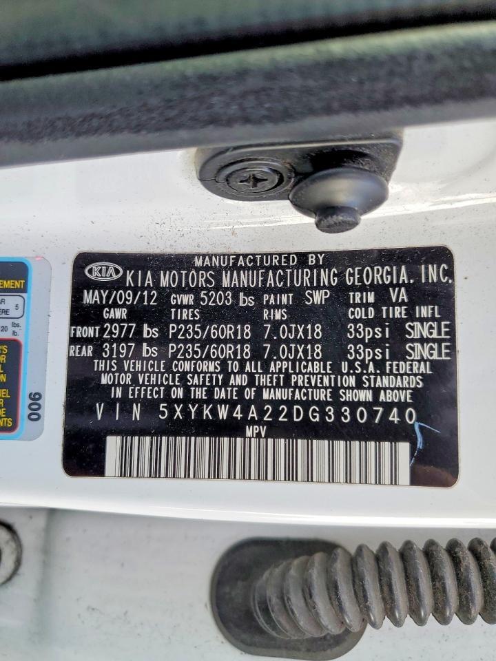 2013 KIA Sorento sx