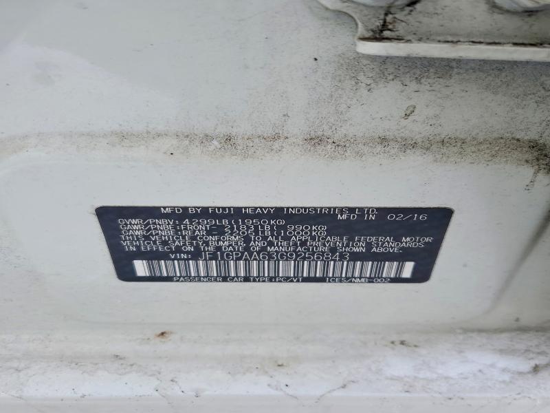 2016 Subaru Impreza