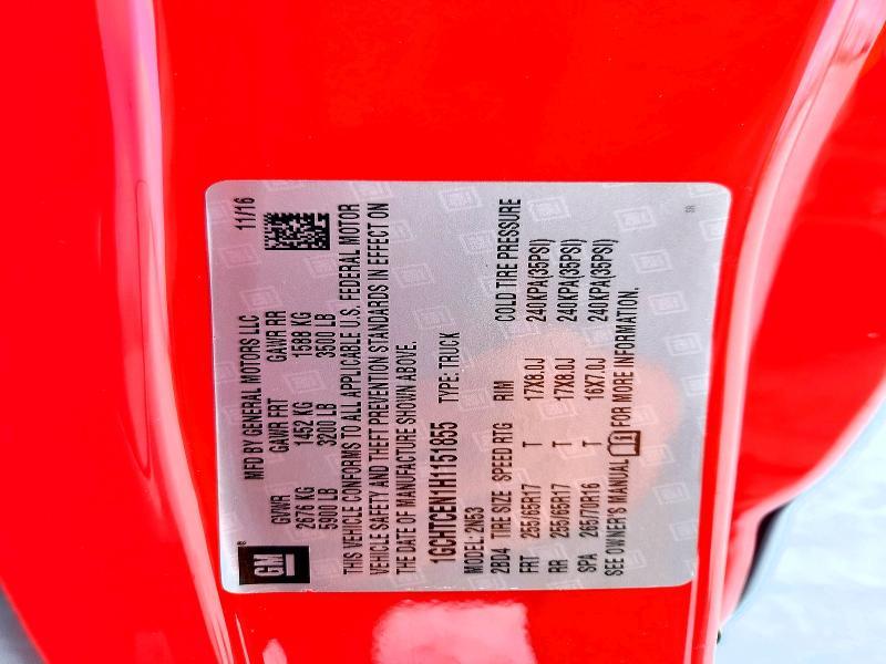 2017 Chevrolet Colorado lt