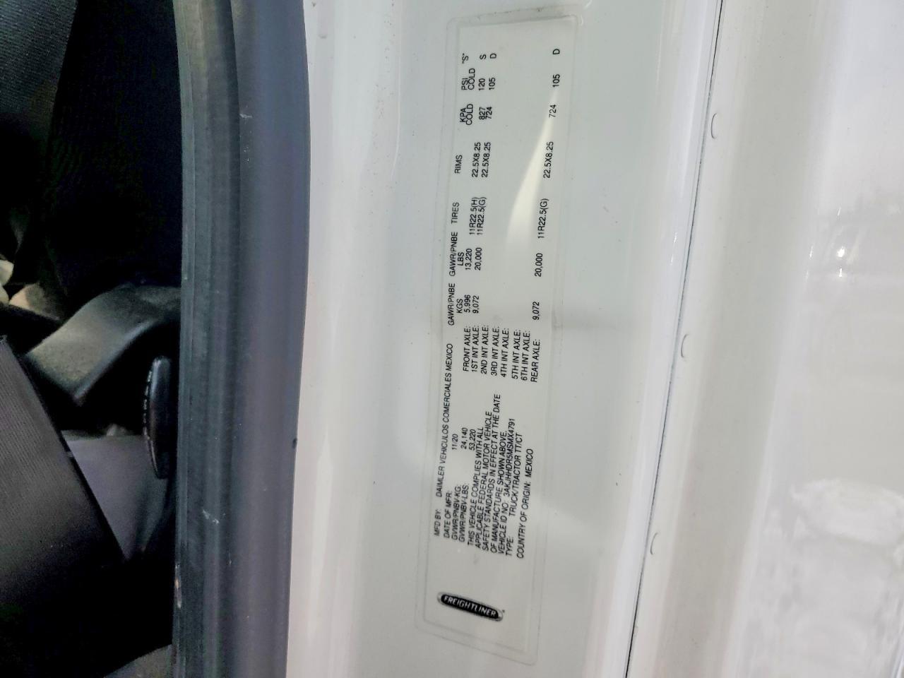 2021 Freightliner Cascadia 126 Semi Truck