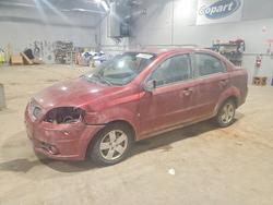 Salvage cars for sale from Copart Moncton, NB: 2009 Pontiac G3 Wave se