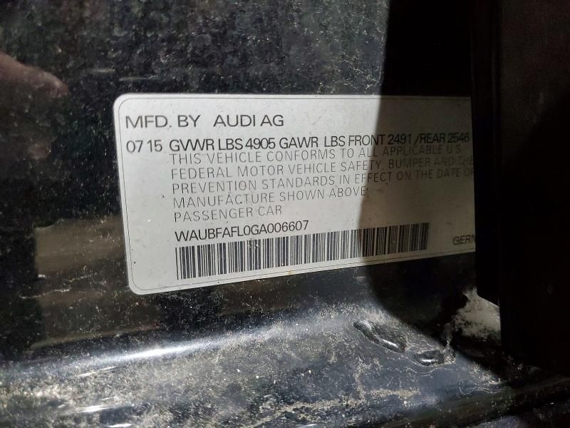 2016 Audi A4 Premium S-line