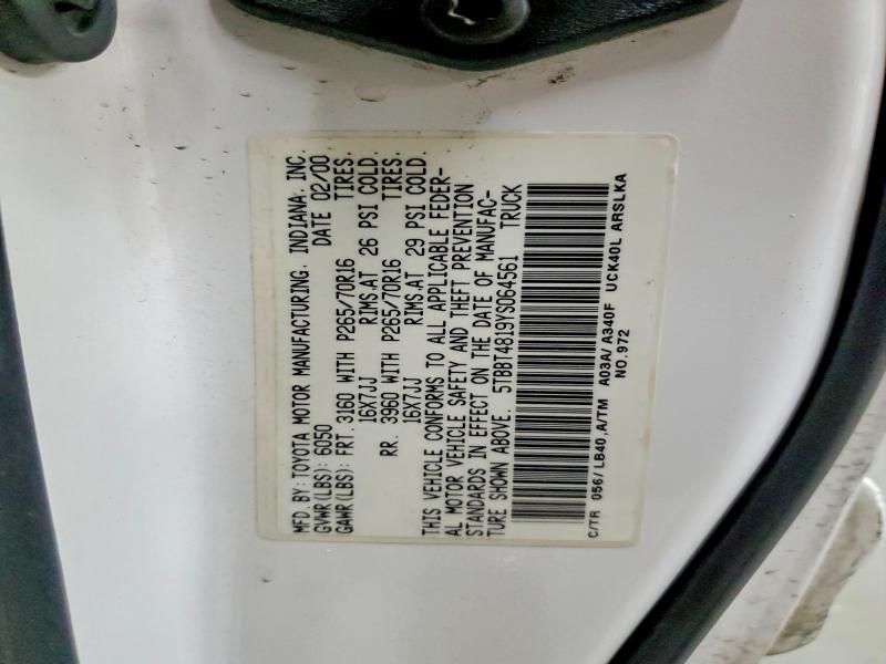 2000 Toyota Tundra Access cab Limited