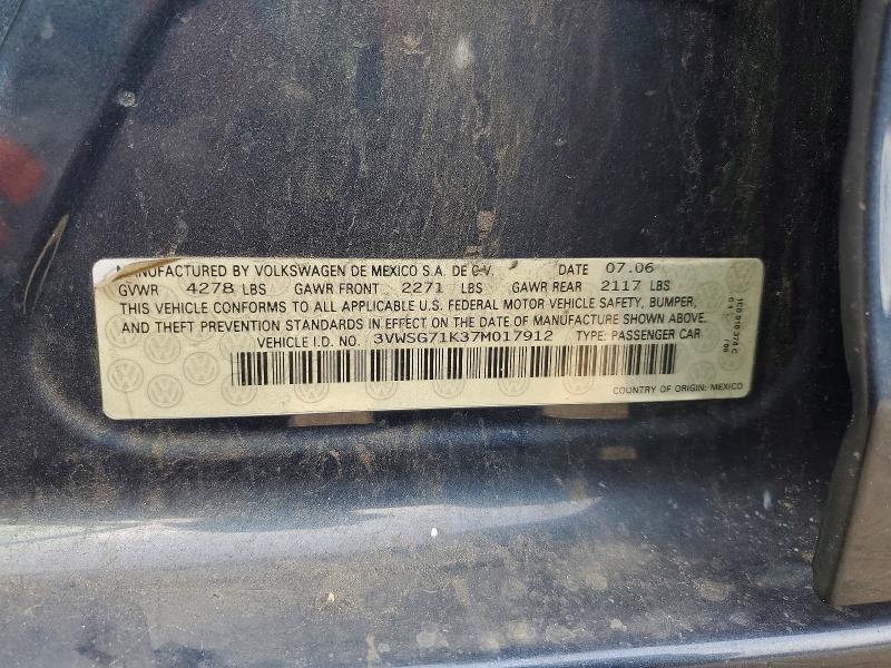 2007 Volkswagen Jetta 2.5 Option Package 1