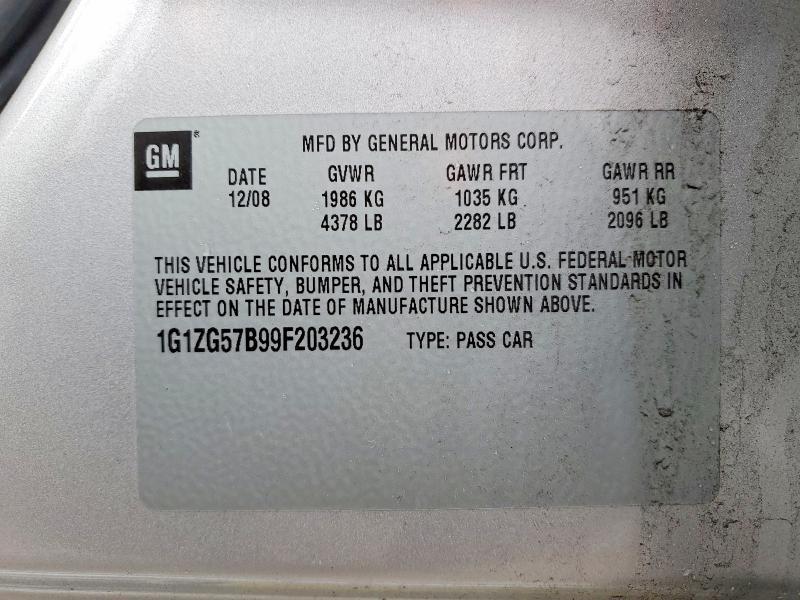 2009 Chevrolet Malibu ls