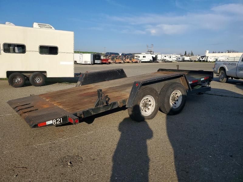 2014 Walt 2014 jrw Tilt Deck Equipment Trailer
