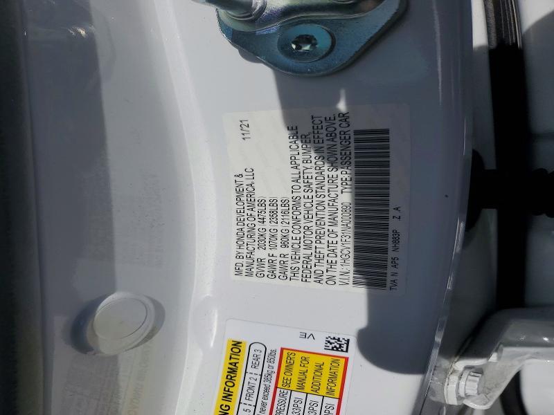 2022 Honda Accord Sport