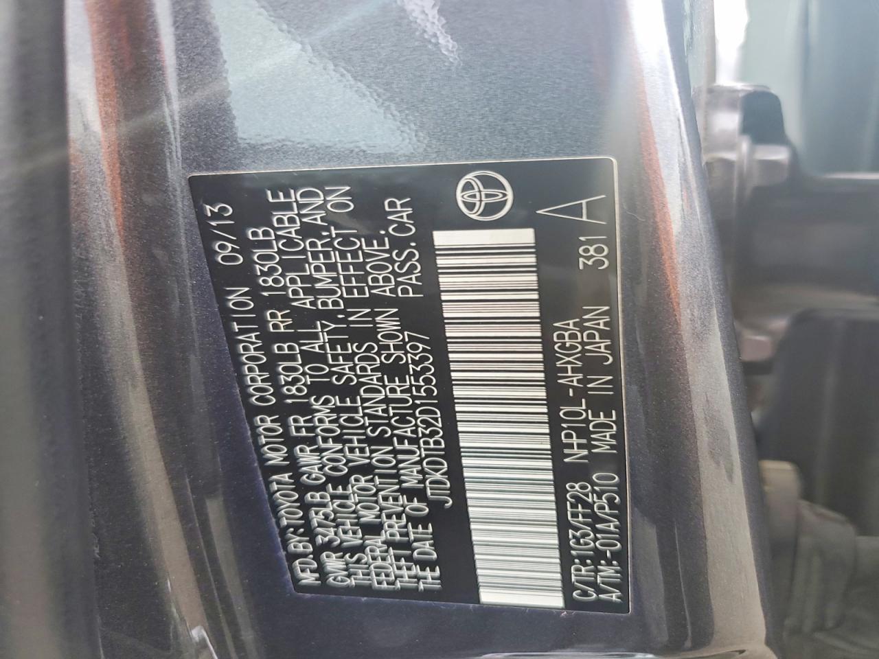 2013 Toyota Prius c
