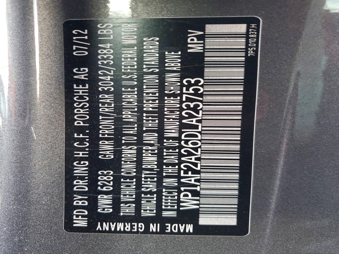 2013 Porsche Cayenne