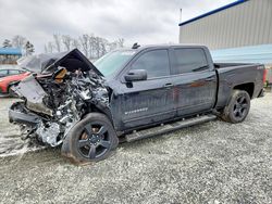 Salvage trucks for sale at Spartanburg, SC auction: 2017 Chevrolet Silverado K1500 LT