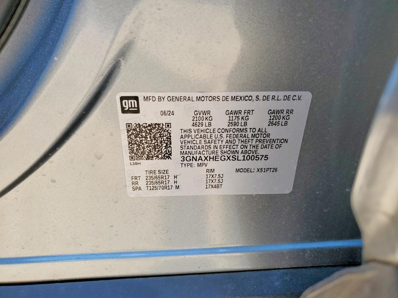2025 Chevrolet Equinox lt
