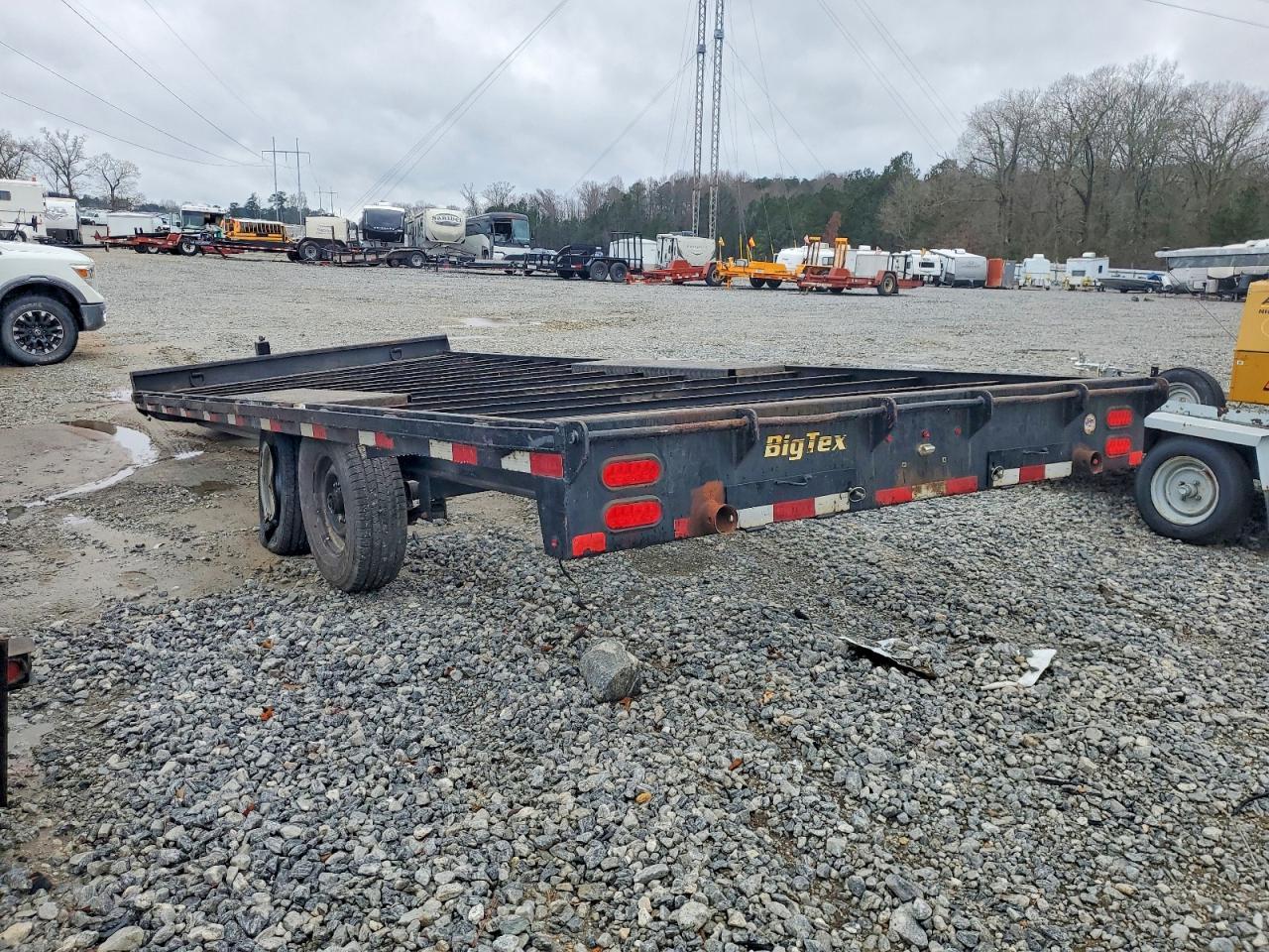 2018 Bigtx 2018 Bigtex 14OA-20BK-8SIR Equipment Trailer