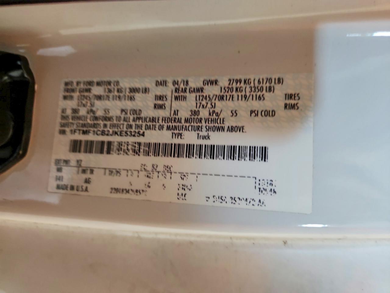 2018 Ford F150