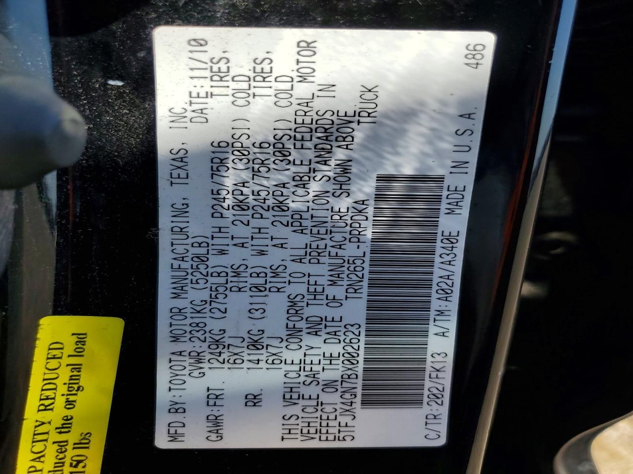 2011 Toyota Tacoma Double Cab