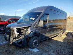 Salvage trucks for sale at Dyer, IN auction: 2021 Ford Transit T-350