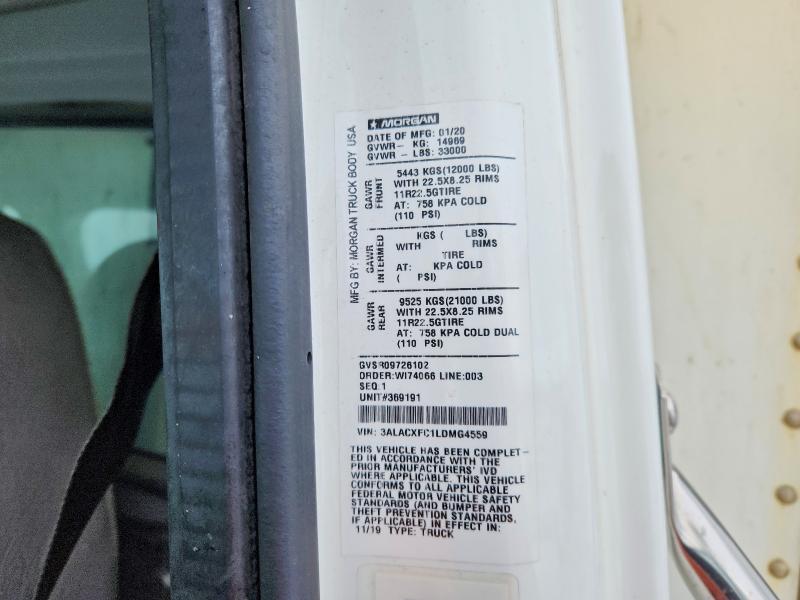 2020 Freightliner Business Class M2 Refrigerated box Truck