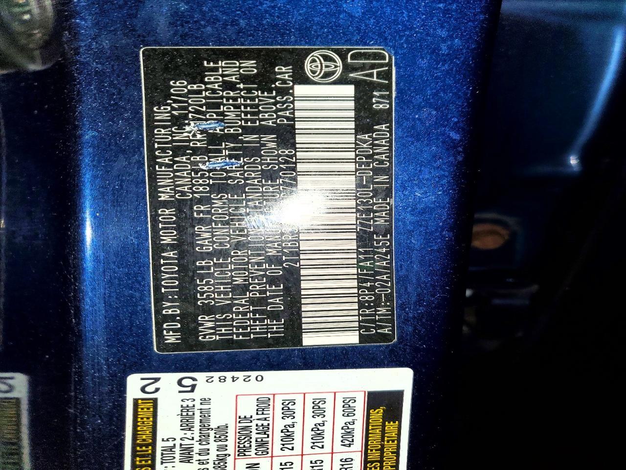 2007 Toyota Corolla ce