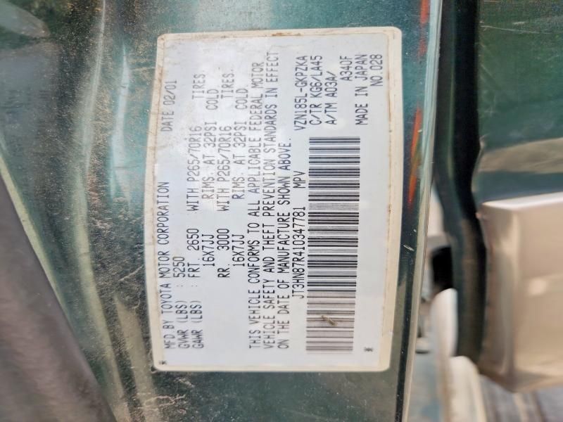 2001 Toyota 4runner Limited