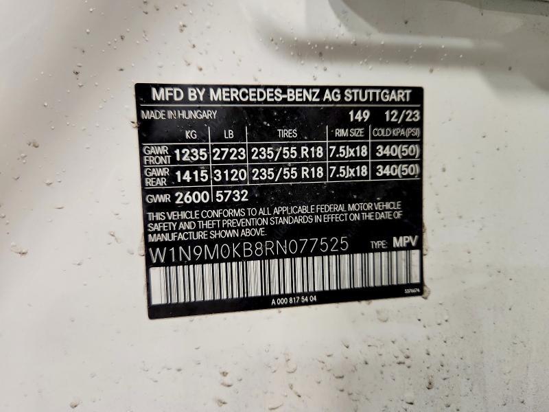 2024 Mercedes-Benz Eqb 300 4matic