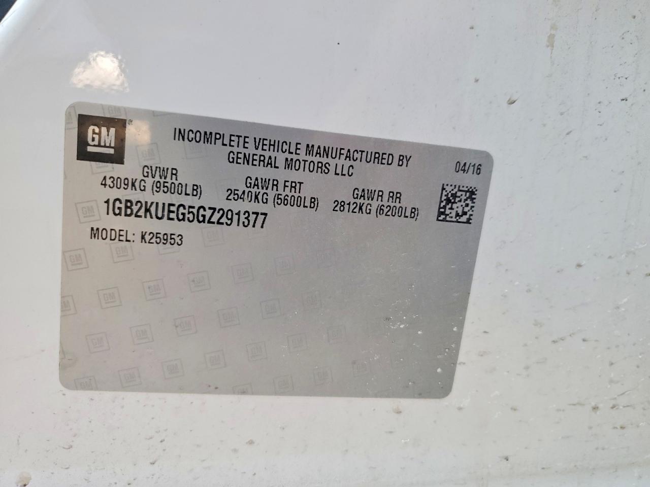 2016 Chevrolet Silverado K2500 Heavy Duty