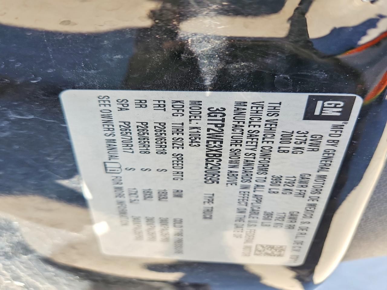 2011 GMC Sierra K1500 slt