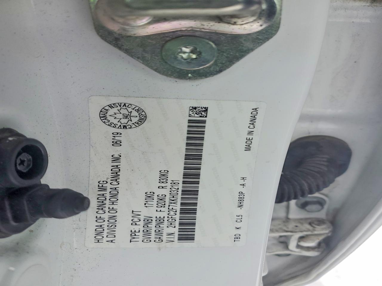 2019 Honda Civic ex